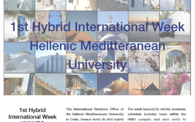 1st Hybrid International Week by IRO-HMU