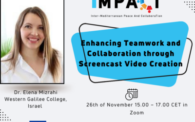 Workshop: Enhancing Teamwork and Collaboration through Screencast Video Creation – November 26th, 2024