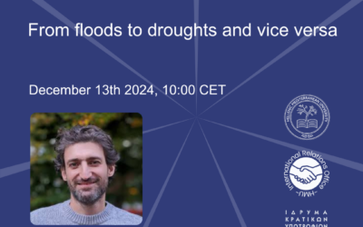 From Floods to Droughts and Vice Versa, December 13th, 2024