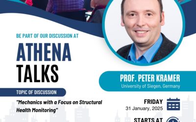 ATHENA TALKS: Mechanics with a Focus on Structural Health Monitoring, January 31st, 2025