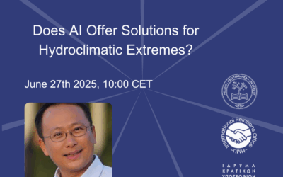 ATHENA TALKS: “Does AI Offer Solutions for Hydroclimatic Extremes?”, 27th of June 2025