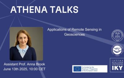 ATHENA TALKS: “Applications of Remote Sensing in Geosciences”, 13th of June 2025