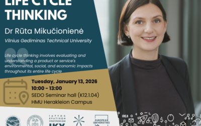 Seminar: Life Cycle Thinking, 13 January 2026