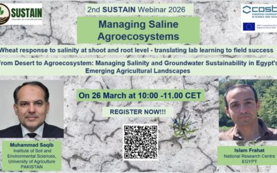 2nd SUSTAIN COST Action Webinar on Food and fodder on saline soil