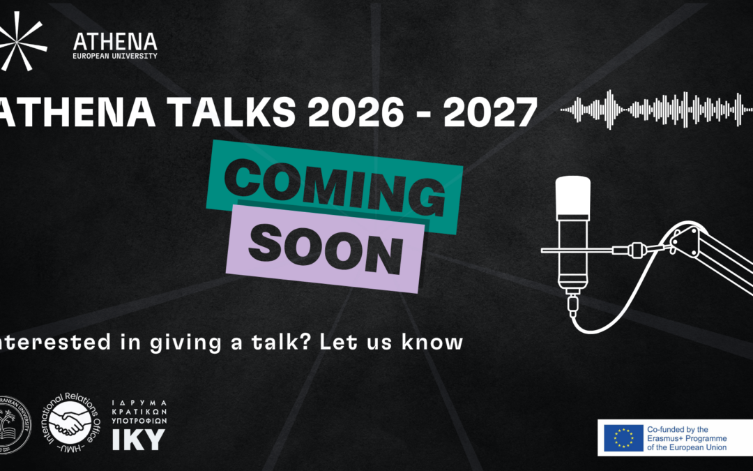 ATHENA Talks 2026 – 2027