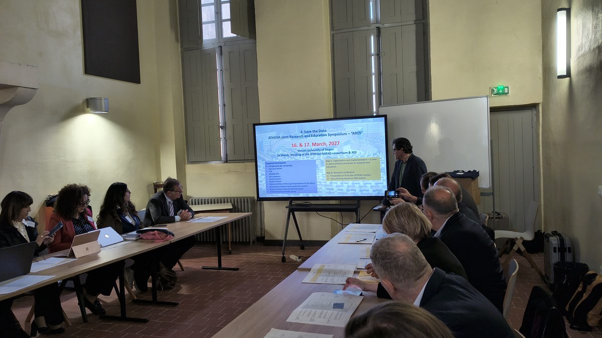 ATHENA Alliance working session during the Orléans meeting.