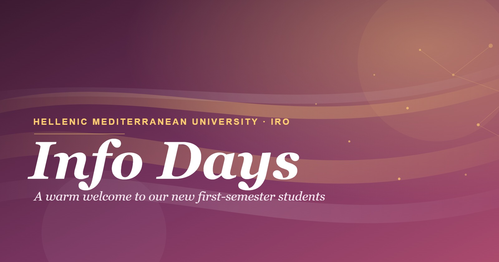HMU IRO Info Days